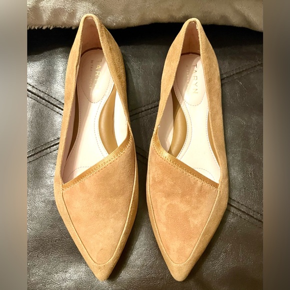 Taryn Rose Flats, Size 7.5. Light Brown, bronze metallic NWOT - Picture 7 of 7